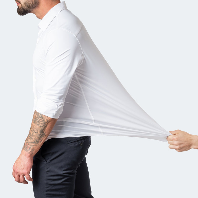 Stretch Overhemd met Anti-Kreuk Technologie