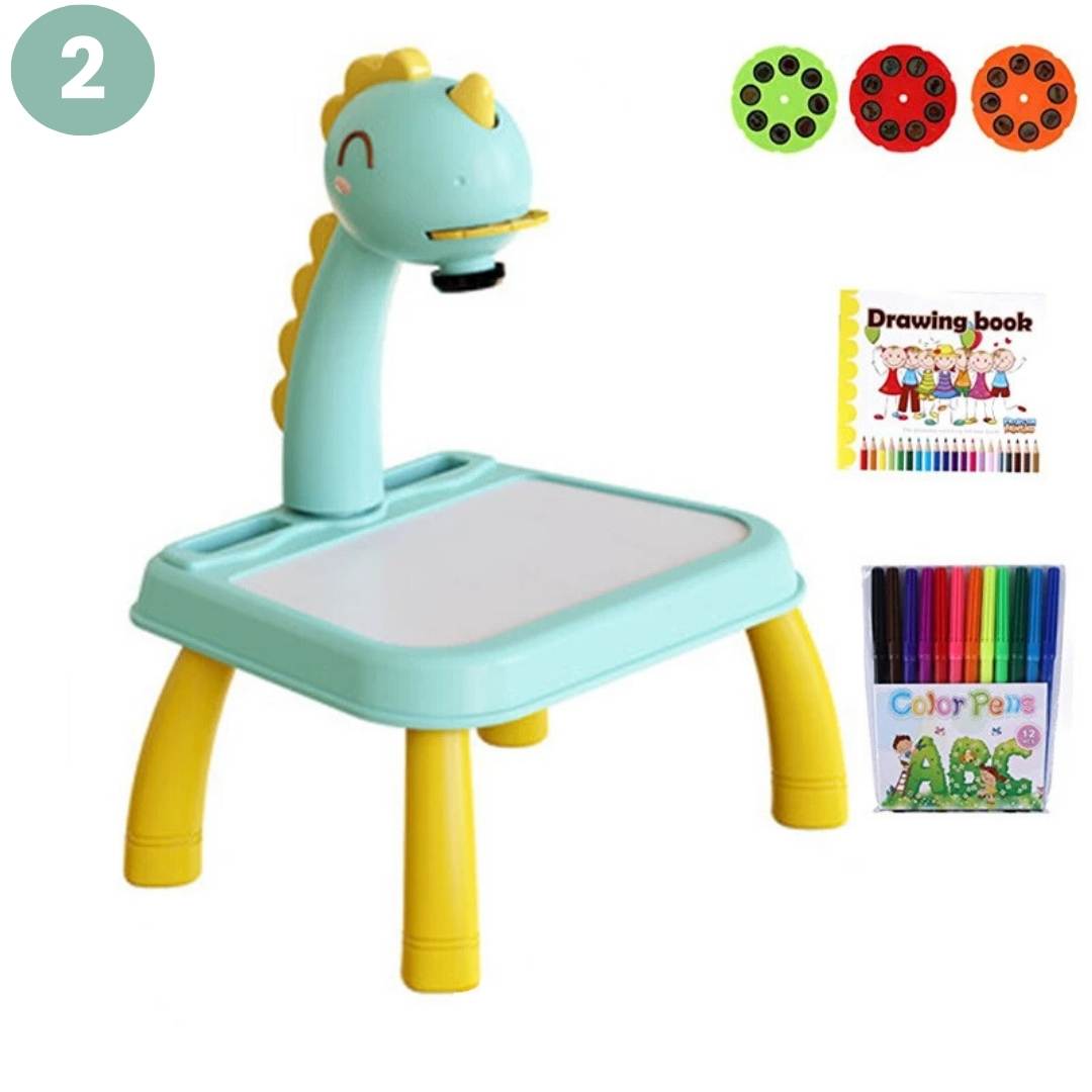Kreatieve Projektietafel voor Kinderen - Ontdek de Kunst!-mezamstore.nl