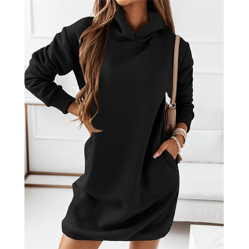 Hoodie Dress - Comfortabel en Stijlvol Kapuzenkleid