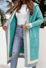 Hoodie Cardigan met Contrastdesign voor de Herfst-mezamstore.nl