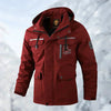 Warme winddichte outdoor winterjas – slijtvast en comfortabel