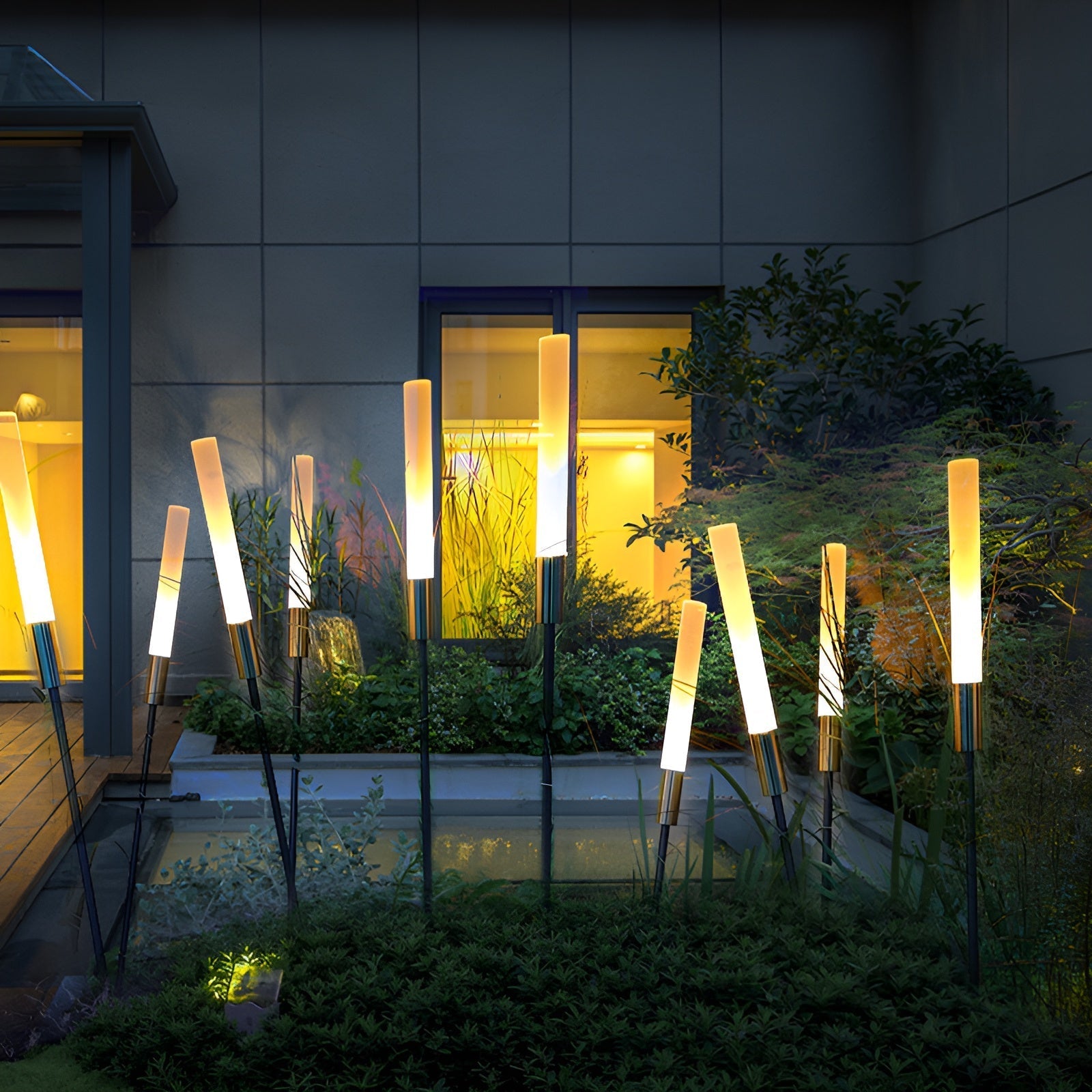 Zonne-energie LED Buitenverlichting - Eenvoudige Installatie