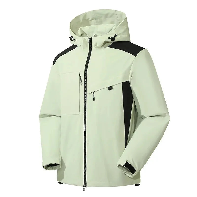 Herenjas met Capuchon – Moderne Outdoorjas voor Alle Weersomstandigheden