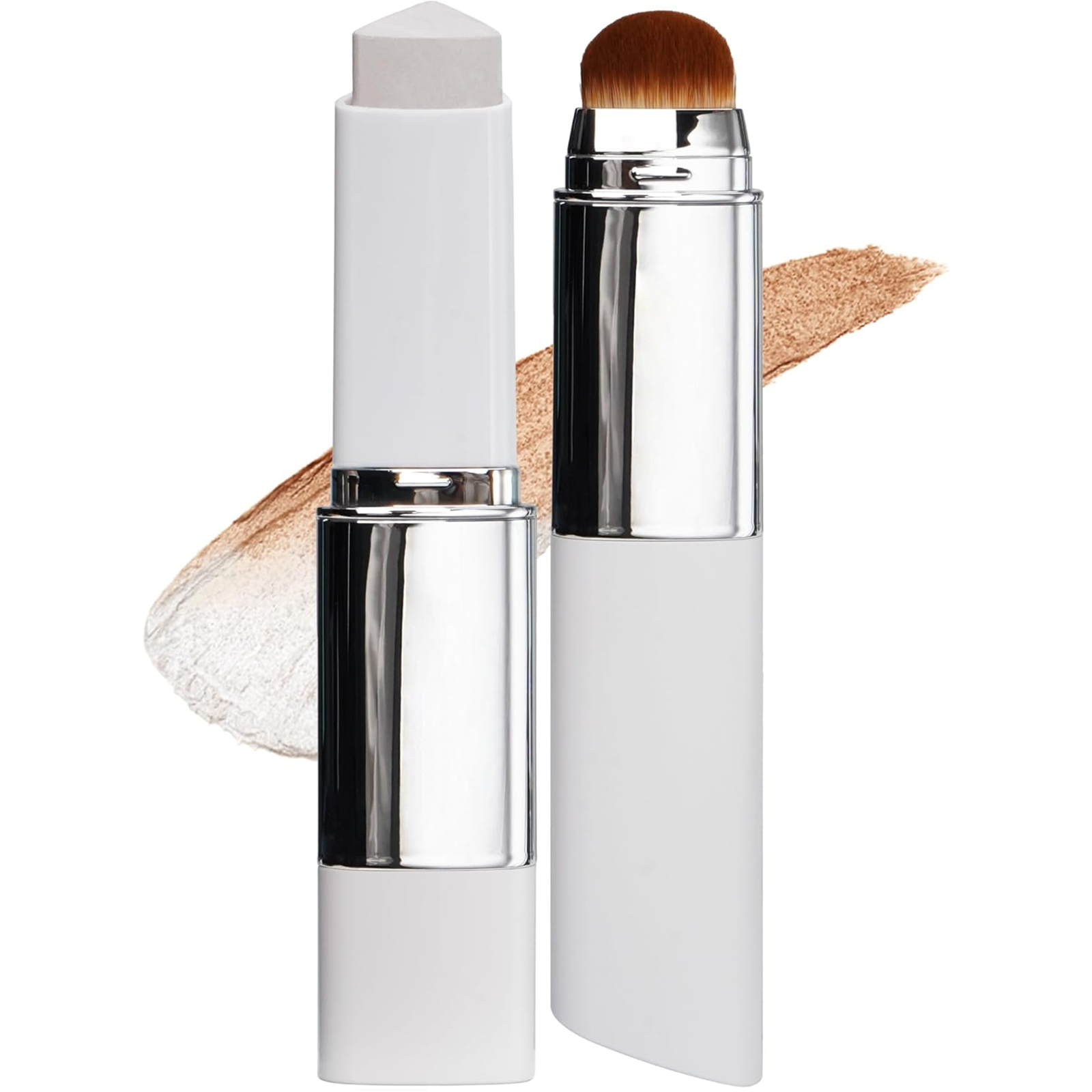 Cover Stick met Ingebouwde Kwast voor Egale Make-up Look