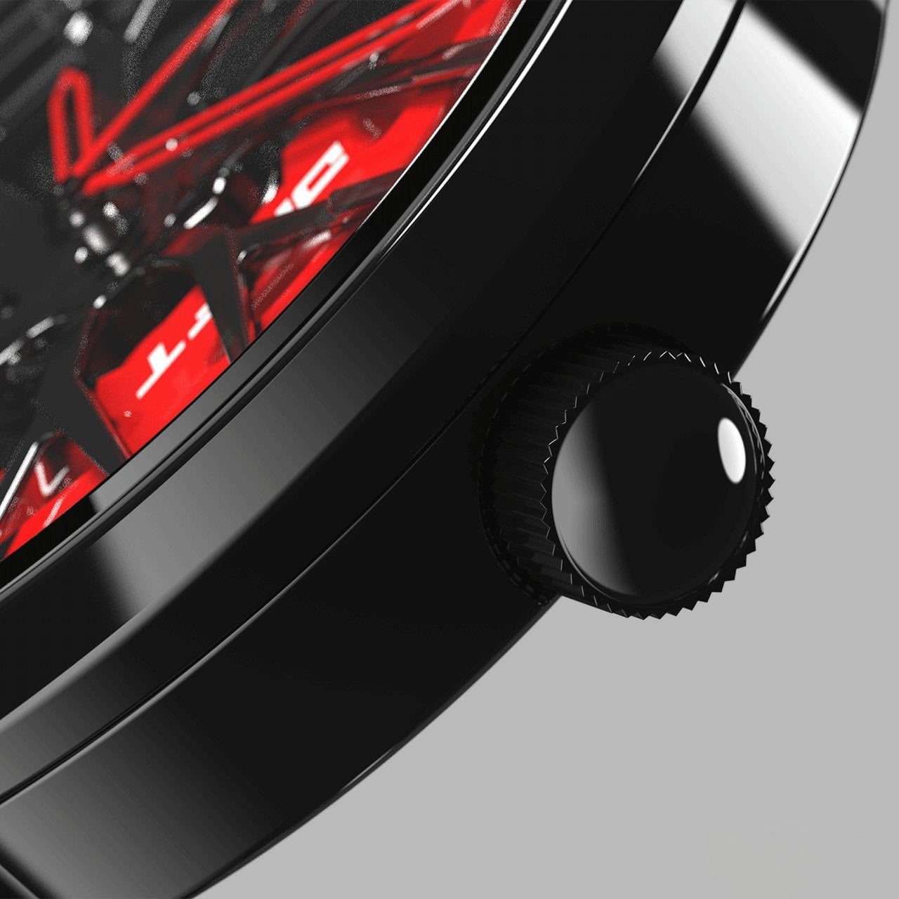 Sportief Herenhorloge met Velgdesign – Uniek & Stijlvol Ontwerp