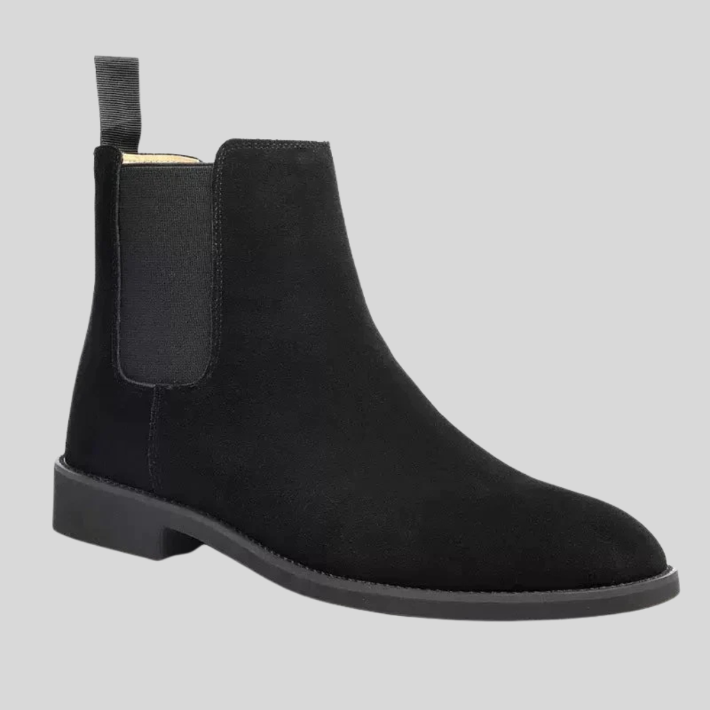 Klassieke Chelsea Boots Heren – Comfortabele Elastische Instap