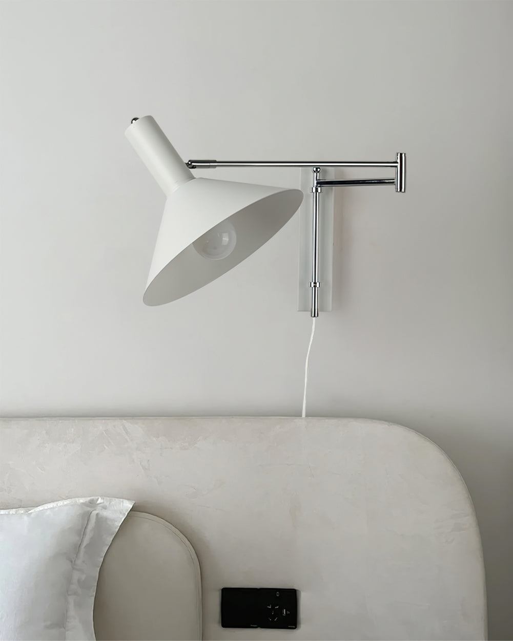 Verstelbare Minimalistische Wandlamp voor Slaapkamer en Woonkamer
