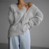 Dames Oversized Gebreid Vest – Zacht, Warm en Luxe