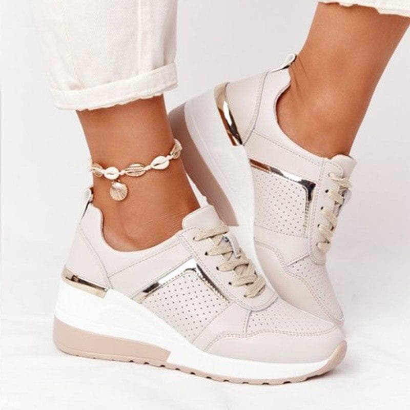 Dames Sneakers met Comfortabele Dempende Zool