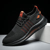 Heren Outdoor Sneakers – Duurzaam Leer & Ademend Mesh met Gripzool