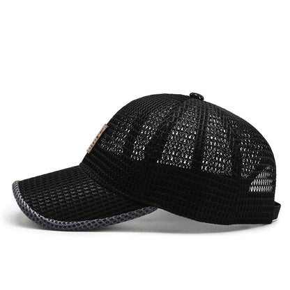 Ademende Zomerpet | Verstelbare Snapback voor Outdooractiviteiten