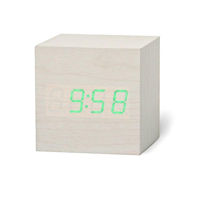 Digitale LED Klok met Temperatuur en Datum Display