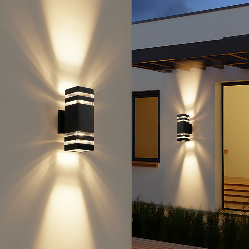 Buitenwandlamp met Dubbele Lichtstraal