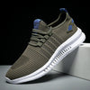 Heren Outdoor Sneakers – Duurzaam Leer & Ademend Mesh met Gripzool