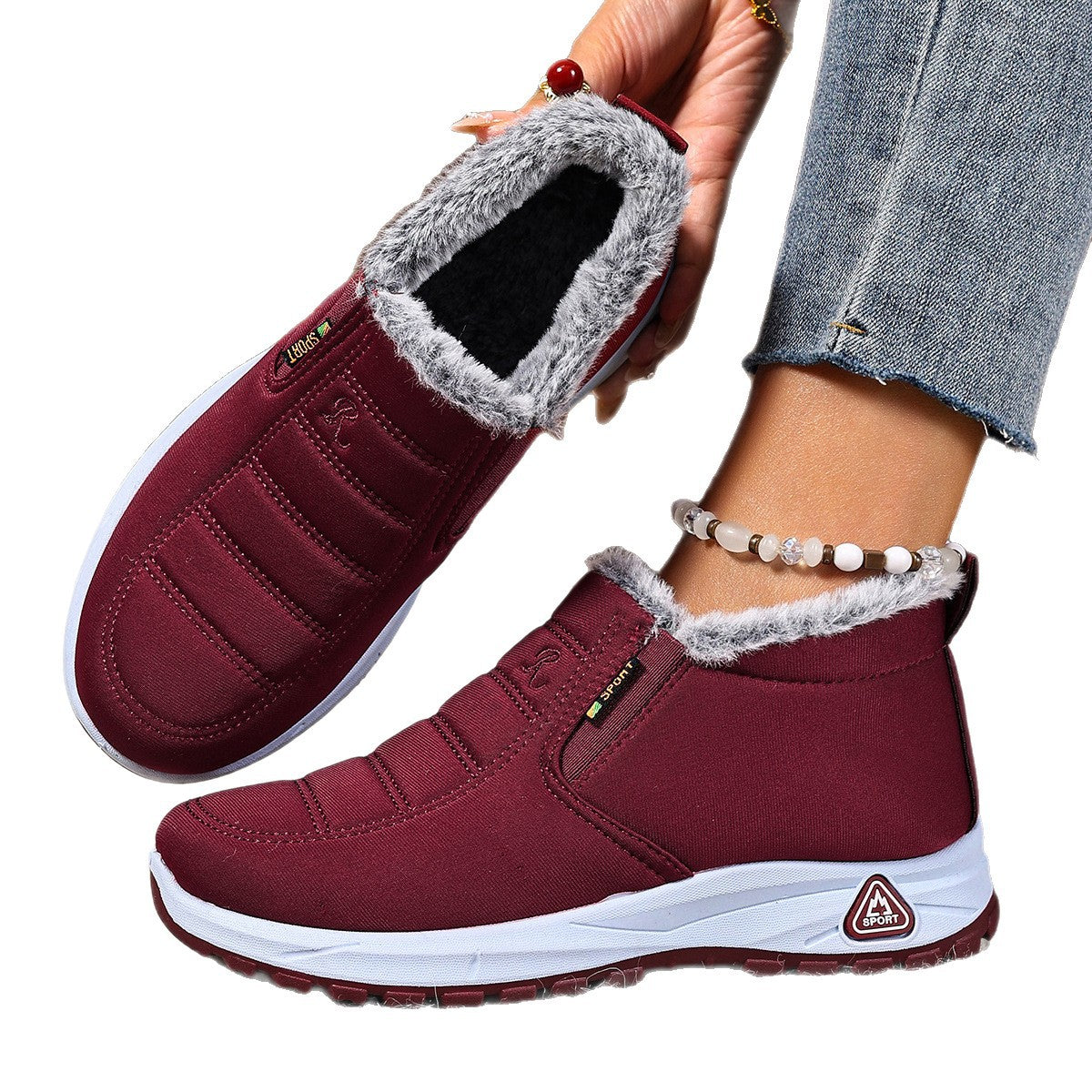 Dames warme winter schoenen – Comfortabel & gevoerd ontwerp