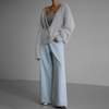 Dames Oversized Gebreid Vest – Zacht, Warm en Luxe