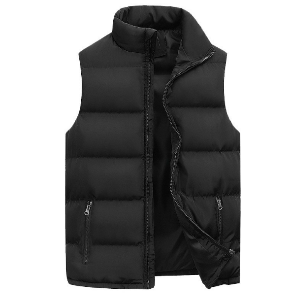 Gewatteerde Bodywarmer met Waterafstotende Stof en Rits