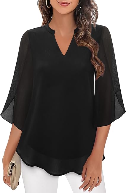 Luchtige en Elegante Damesblouse voor Elke Gelegenheid