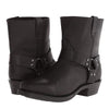 Leren Western Cowboylaarzen met Rits en Comfortzool
