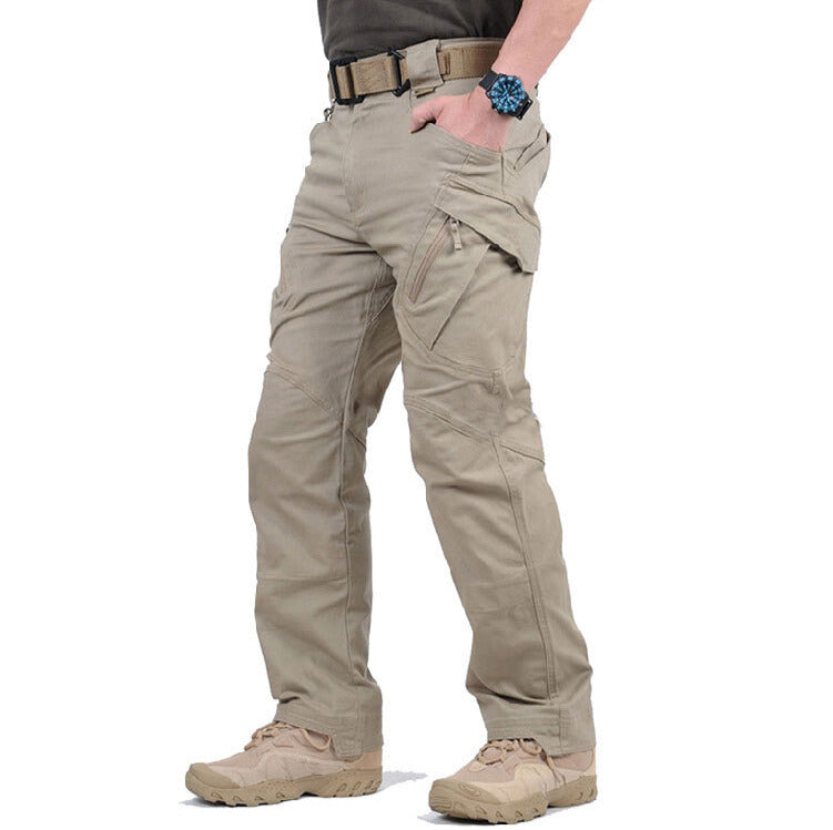 Outdoor Broek Met Zakken Ergonomische Pasvorm Heren Casual