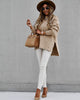 Gebreide oversized dames coltrui - zacht en warm