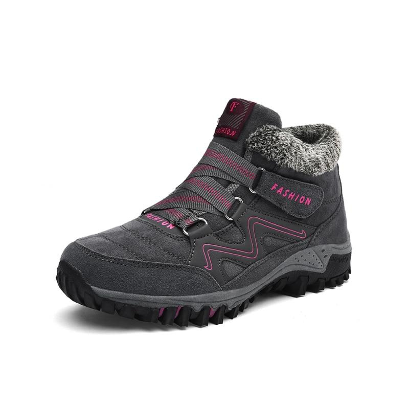 Dames Winterschuhe met Fleece Binnenvoering en Antislip Design