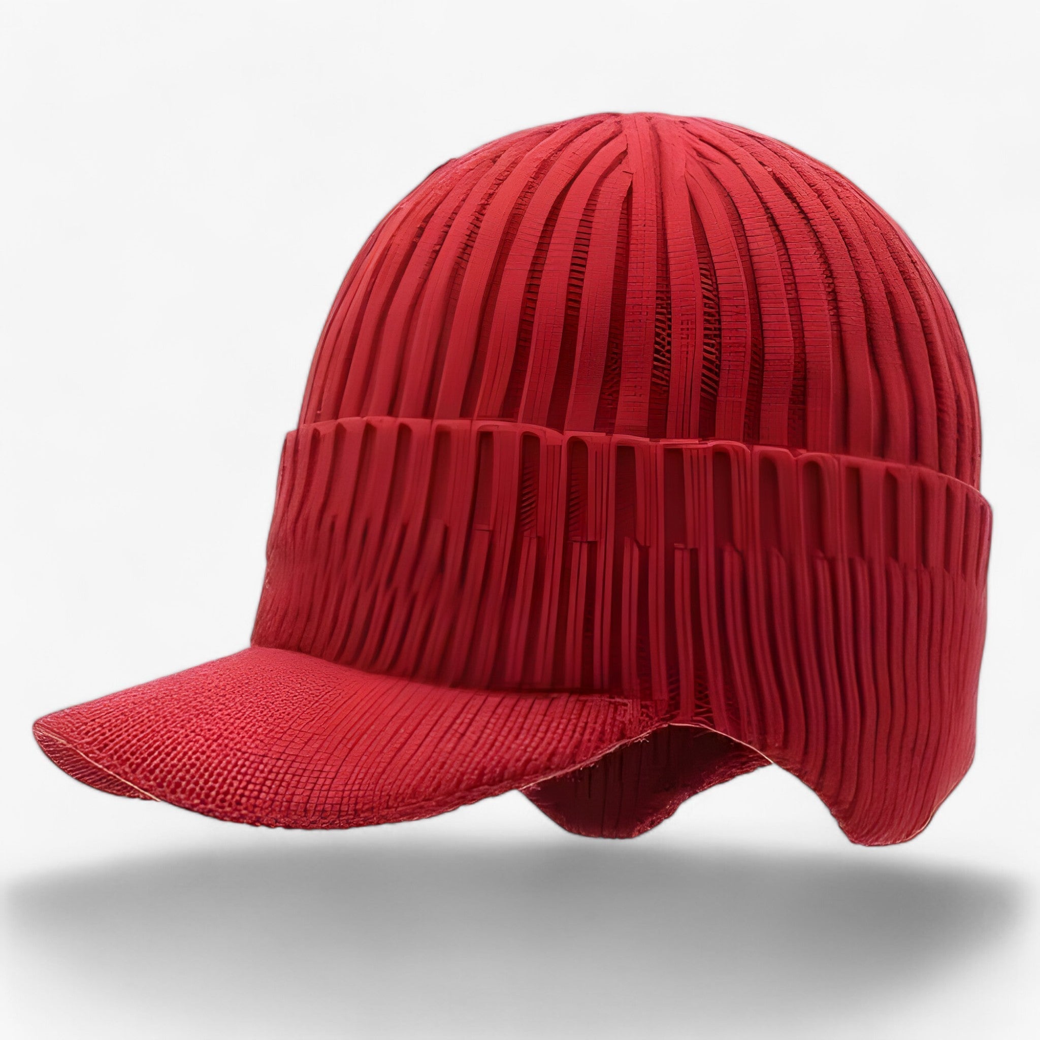 Gebreide Wintermuts met Klep – Warm & Stijlvol voor Koude Dagen