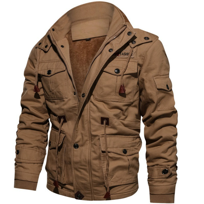 Heren Winterjas met Capuchon – Winddicht, Waterafstotend en Warm