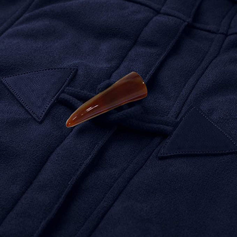 Dames winterjas – Warme sherpa jas met capuchon en toggle-sluiting