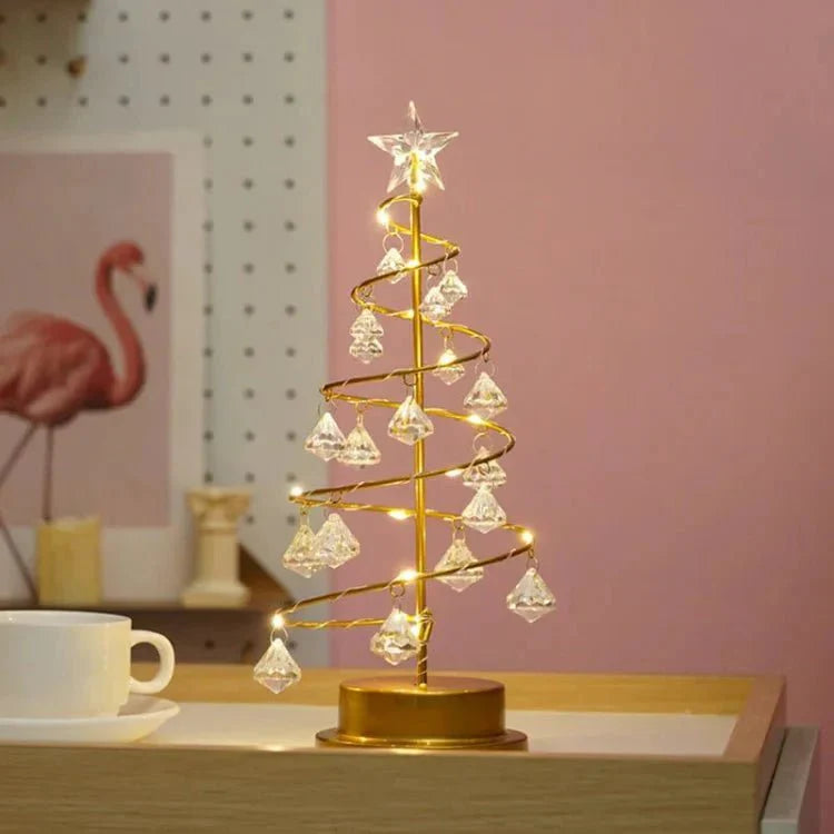 GleamTree Kerstboom – Compacte Verlichte Decoratie voor een Sfeervolle Kerst-mezamstore.nl