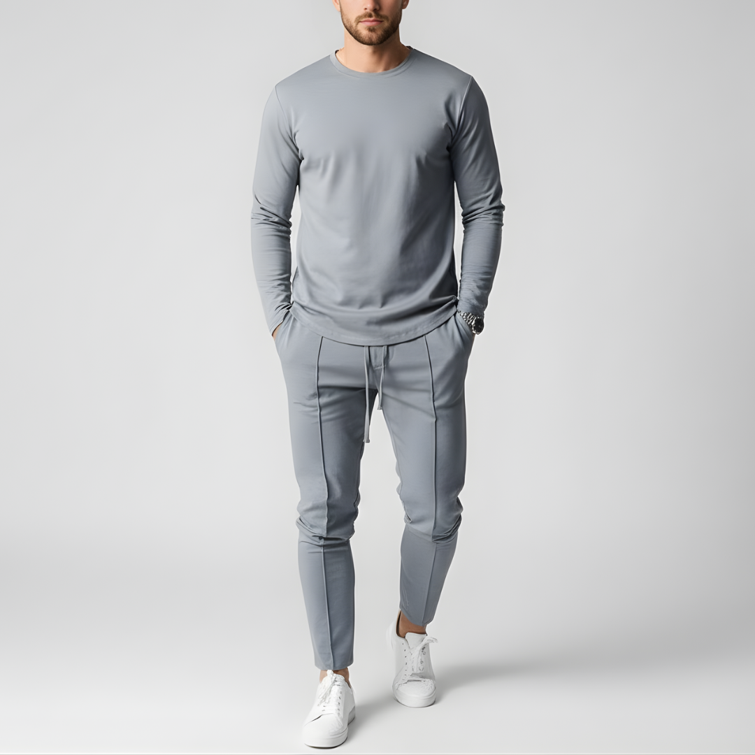 Heren Sweater en Broek Set Casual Comfort Outfit