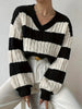 Dames Off-Shoulder Gebreide Trui - Zacht, Elegant, Meerdere Kleuren