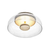 Elegante LED Plafondlamp van Glas en Metaal