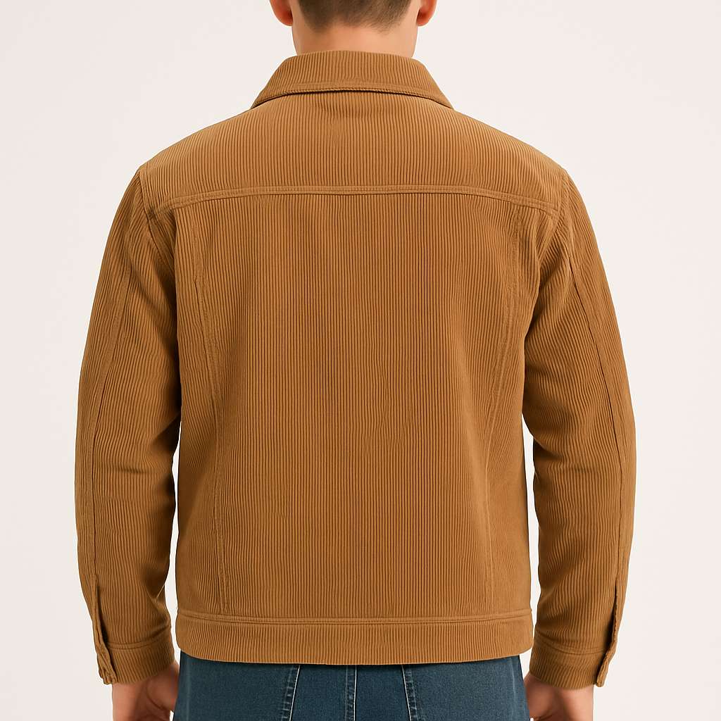 Heren Corduroy Jas Katoen – Lichtgewicht Voorjaar & Herfst