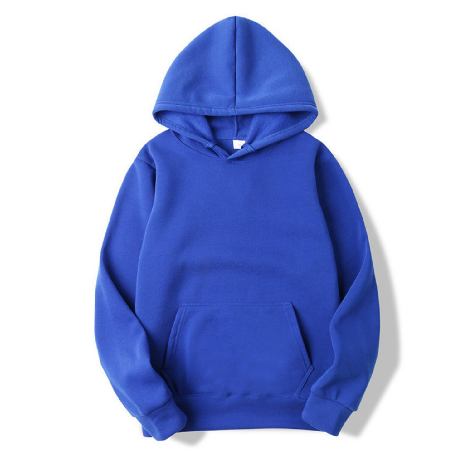 Heren Hoodie Basic met Fleecevoering, Capuchon en Buidelzak - 11 Kleuren