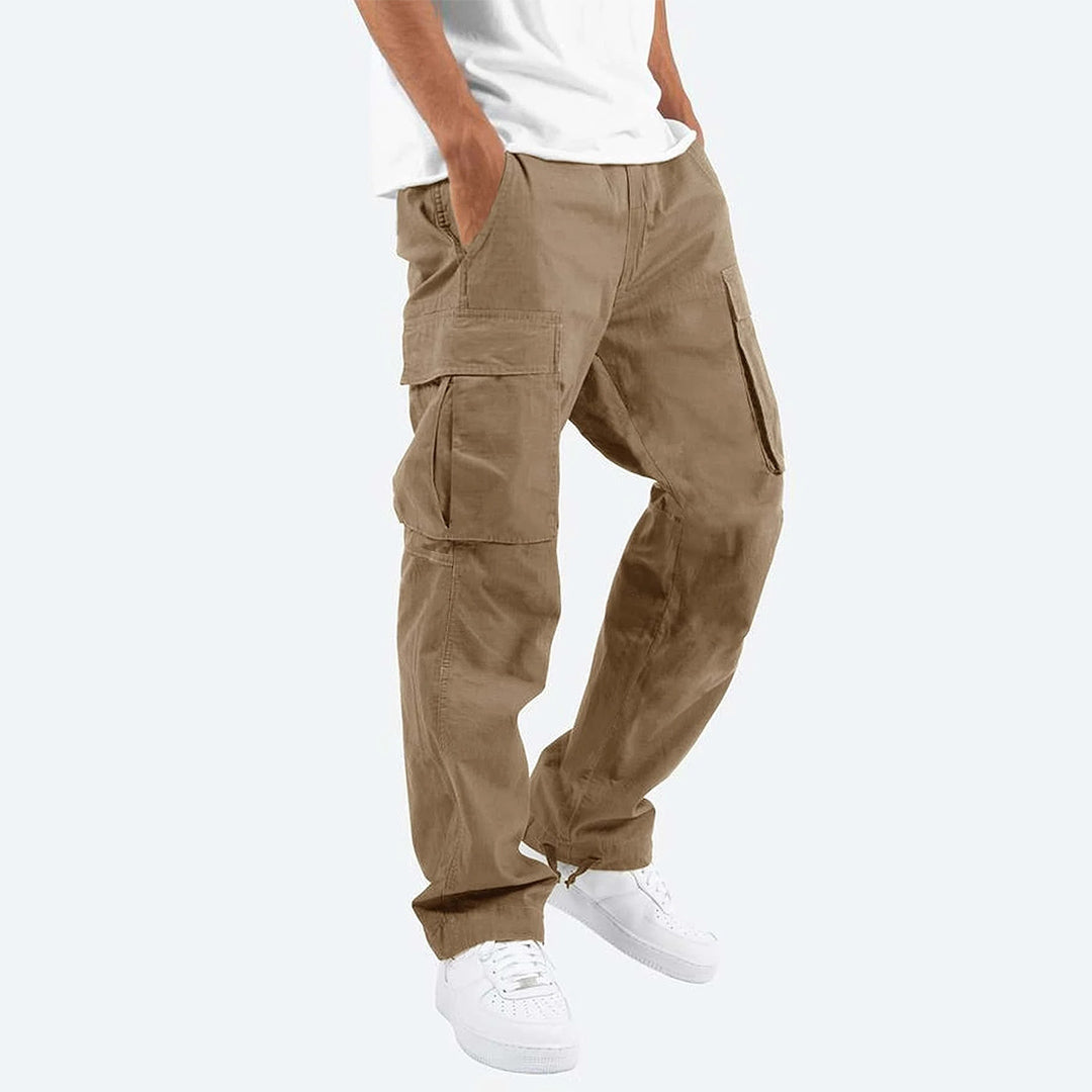 Comfortabele en veelzijdige cargo broek voor heren