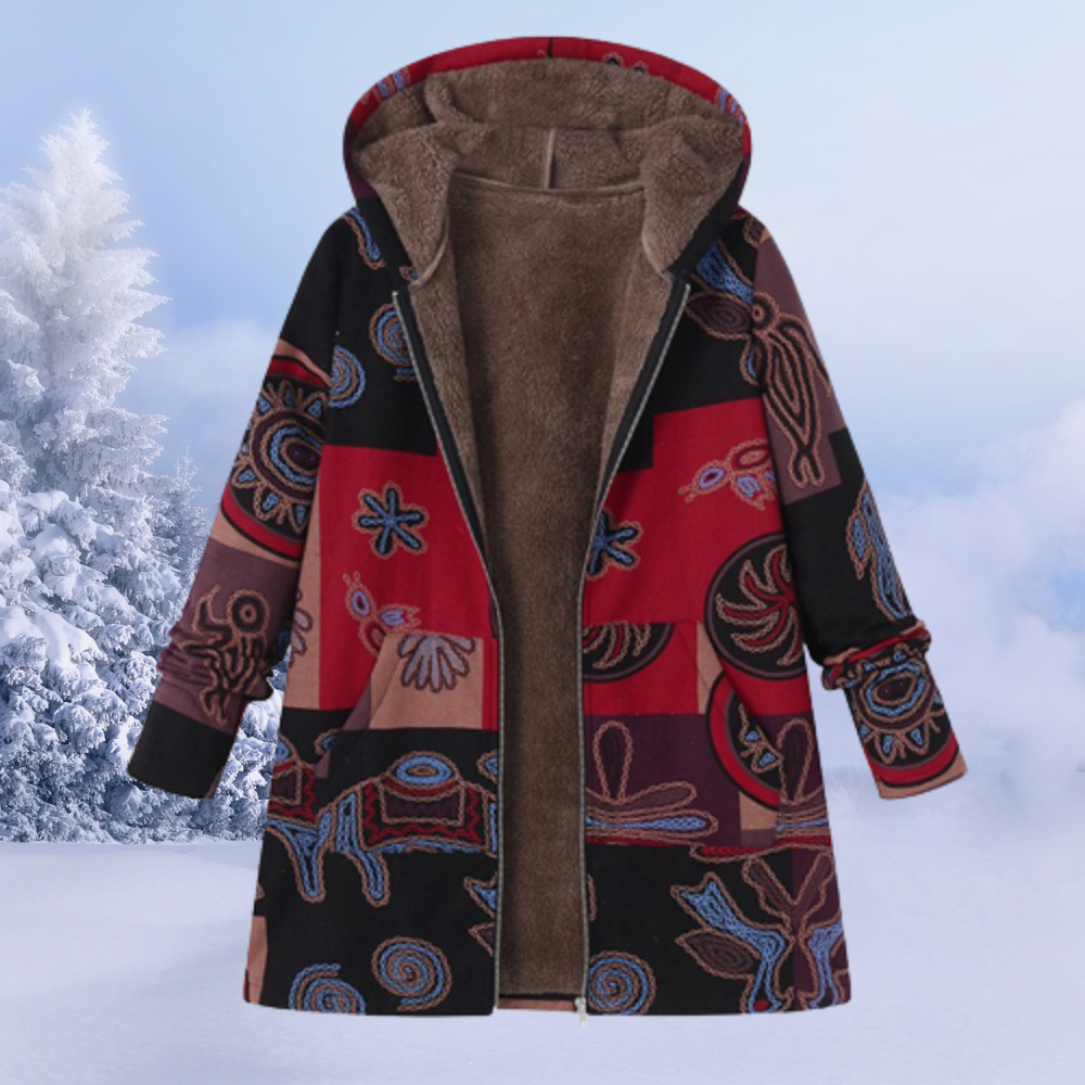 Stijlvolle Dames Winterjas met Capuchon – Warm en Winddicht