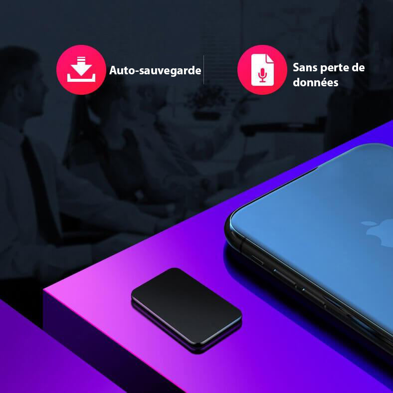 Ultradunne Discrete Microfoon Recorder met Lange Batterijduur