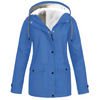 Fleece Gevoerde Regenjas voor Winterweer