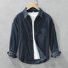 Retro Corduroy Overhemd voor Heren - Tijdloze Elegantie