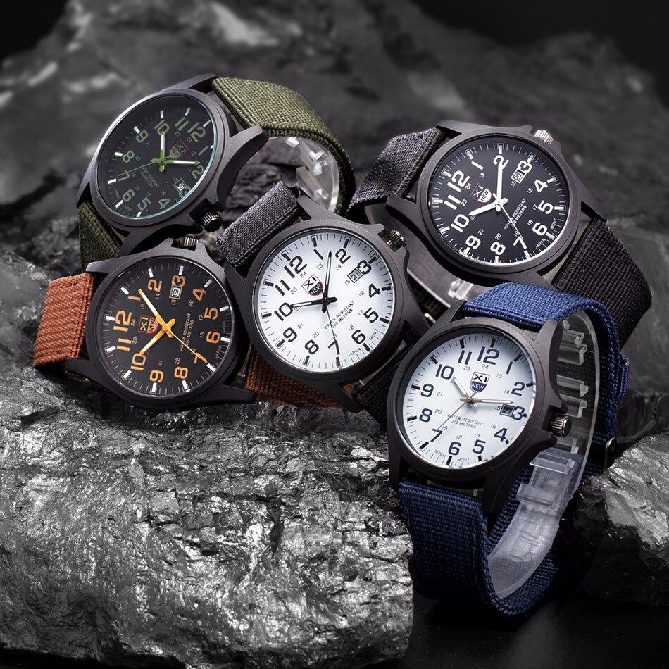 Robuust Militair Horloge voor Avonturiers en Outdooractiviteiten