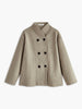 Oversized Button-Down Jas voor Dames - Stijlvol en Comfortabel
