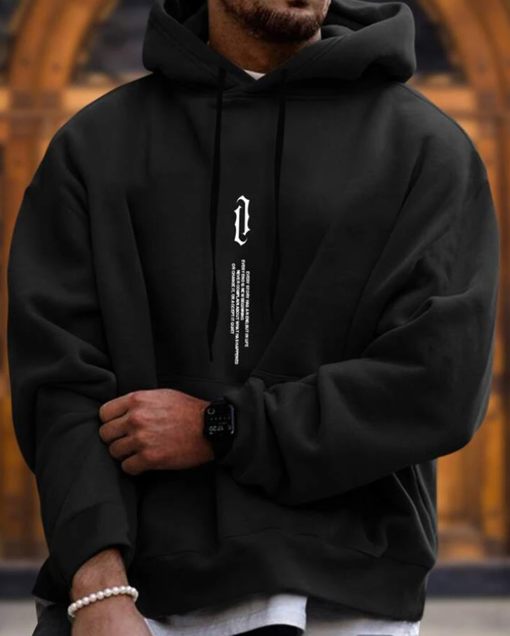 Oversized herenhoodie – Comfortabele casual streetwear trui