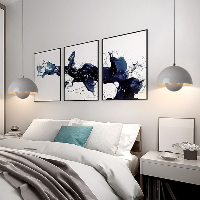 Moderne Halfronde Hanglamp – Kleurrijke Designlamp voor Woonkamer & Eetkamer