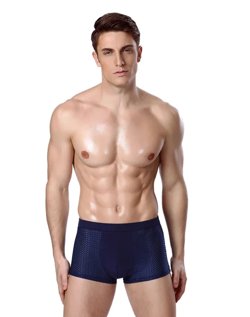 Heren Boxershorts – Naadloze Ademende Onderbroeken in Set
