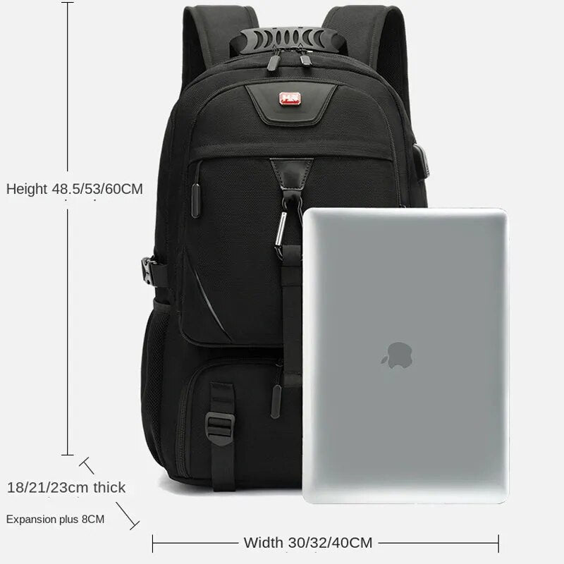 Rugzak met USB-oplaadpoort en Grote Capaciteit