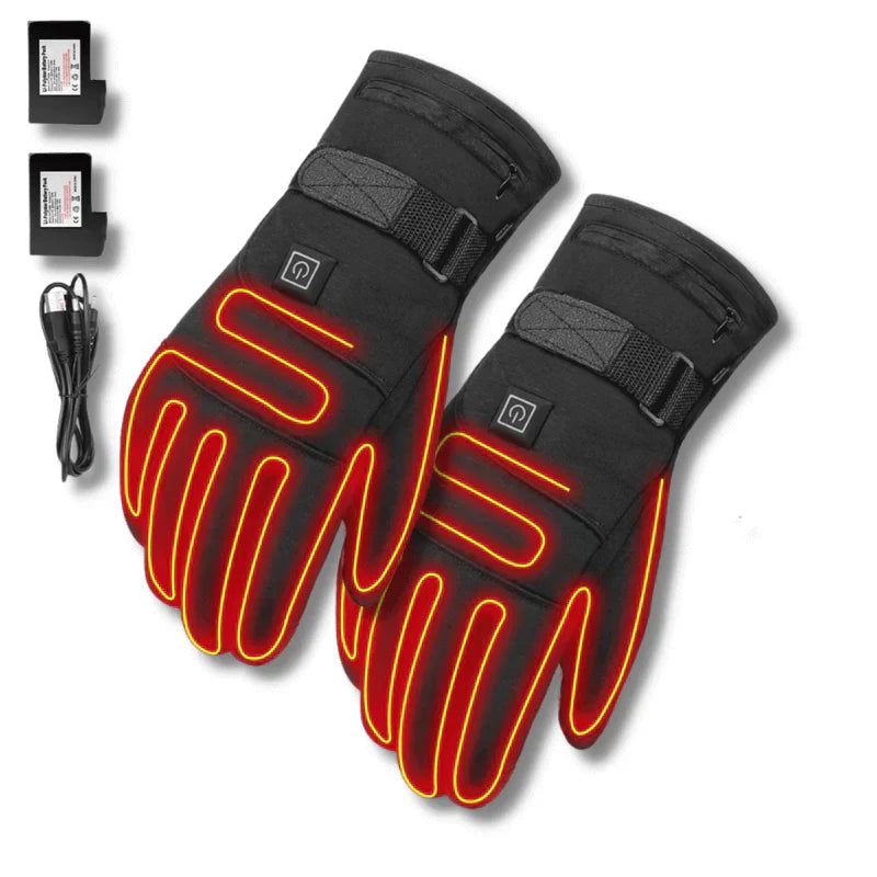 Verwarmde Winterhandschoenen – Oplaadbaar & Touchscreen Compatibel