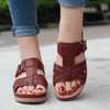 Comfortabele Slip-On Dames Sandalen met Sleehak