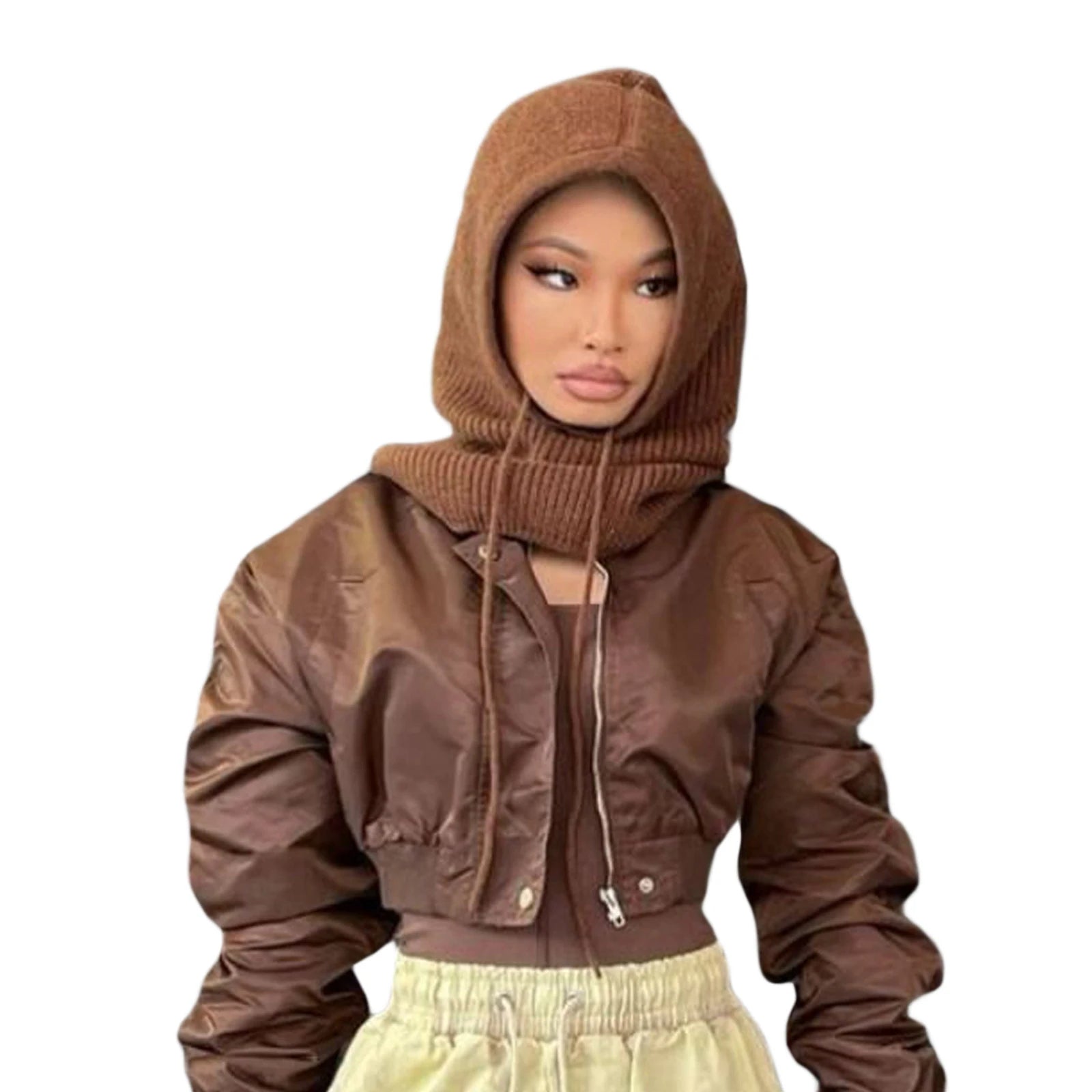 Stylische en warme balaclava voor dames-mezamstore.nl