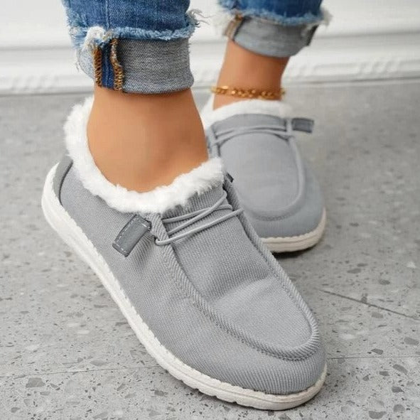 Dames Winter Sneakers – Warme Comfortabele Antislip Casual Schoenen